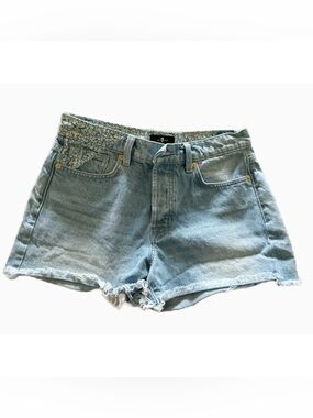 7 For All Mankind Monroe Cutoff Jean Shorts